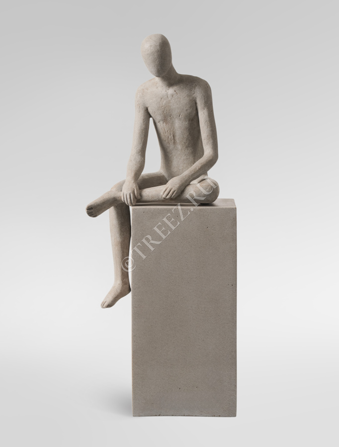 Скульптура TREEZ Effectory - Philosopher's Stone - Спокойствие - Белый песок фото