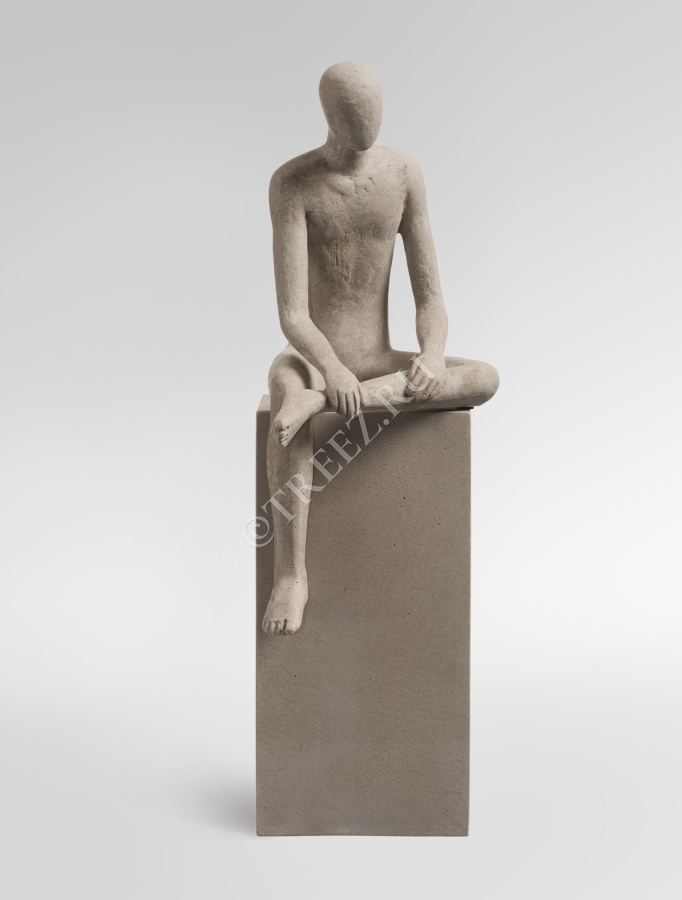 Скульптура TREEZ Effectory - Philosopher's Stone - Спокойствие - Белый песок фото